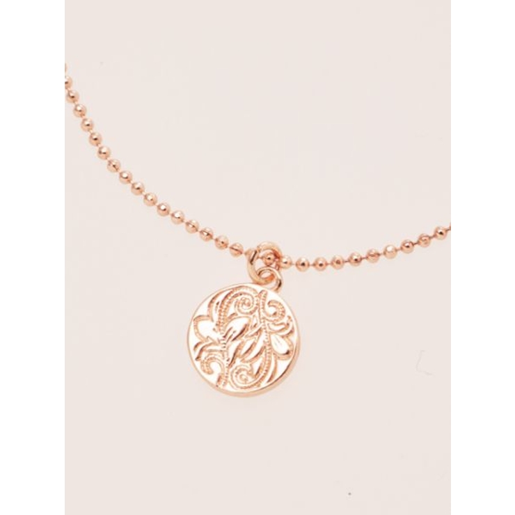 ピンクゴールド | 【Kahiko】マイレコインネックレス | アミナコレクション 