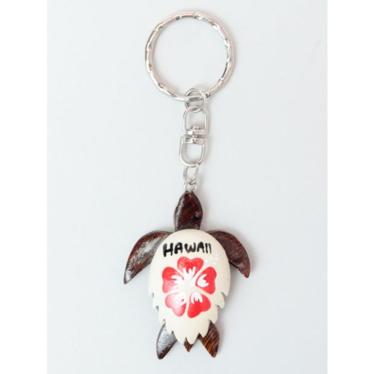 レッド | 【Kahiko】ウッドホヌキーホルダー | アミナコレクション 