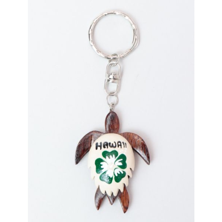 グリーン | 【Kahiko】ウッドホヌキーホルダー | アミナコレクション 