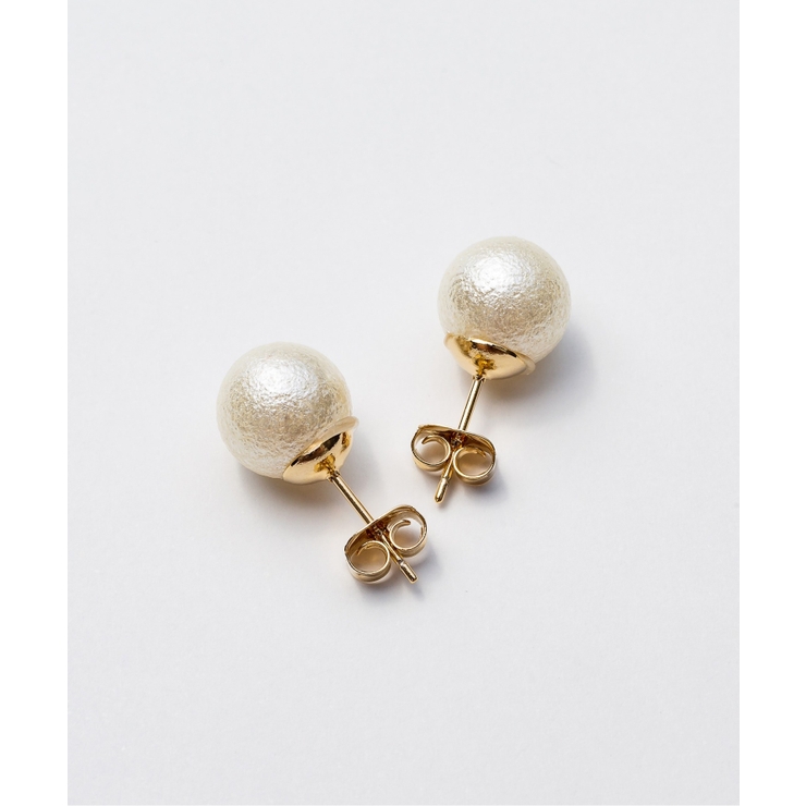 【10mm】 選べるパールピアス （コットンパール / アクリルパール） | ciite' | 詳細画像5 
