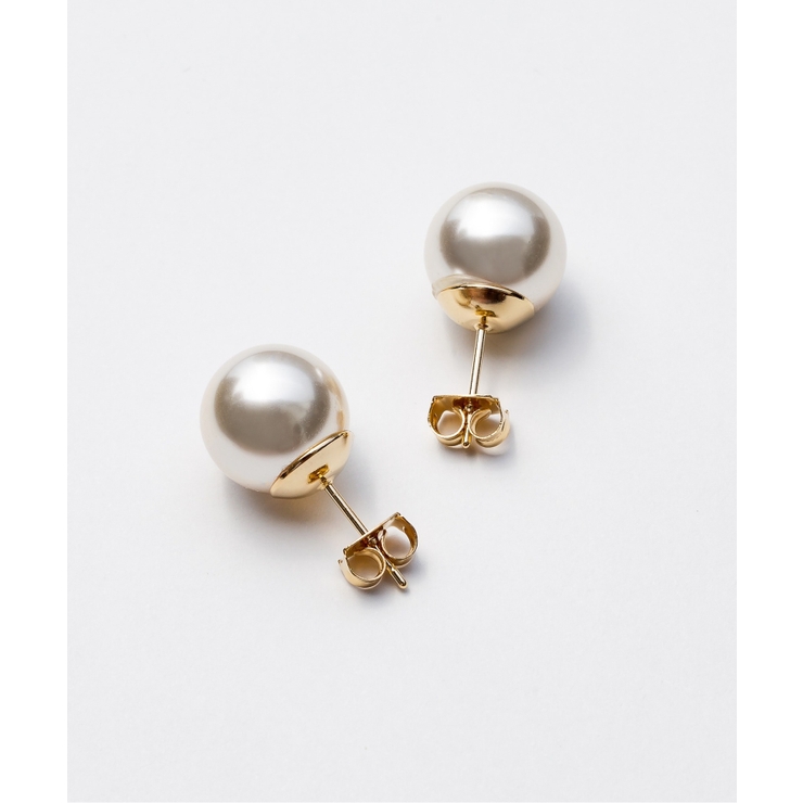 【12mm】 選べるパールピアス （コットンパール / アクリルパール） | ciite' | 詳細画像3 