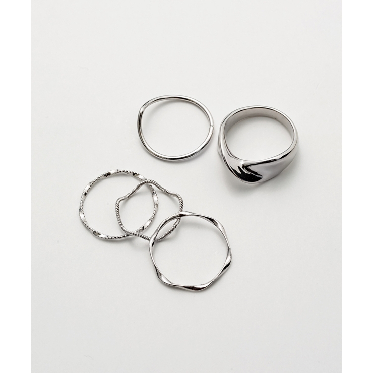 ねじれリング 5セット / five ring set | ciite' | 詳細画像5 