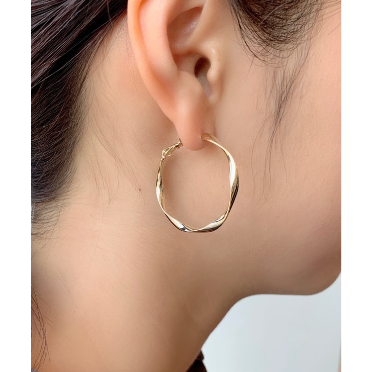 ねじりピアス × パールピアス 3ピアスセット | ciite' | 詳細画像6 
