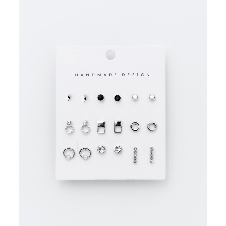 シルバー | ピアス 9セット / pierce 9 set | ciite'