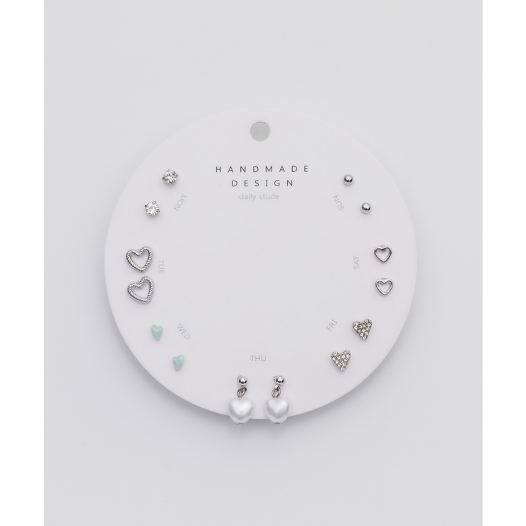 シルバー | 1 week ピアスセット / ピアス7セット | ciite'