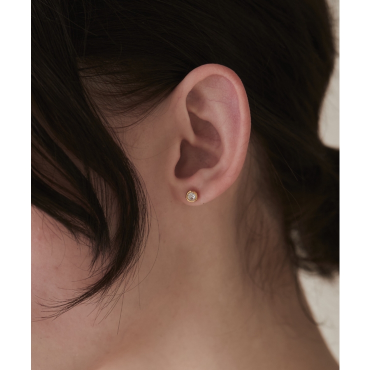 【 金属アレルギー対応 】 シンプルカラービジュー ピアス | ciite' | 詳細画像12 