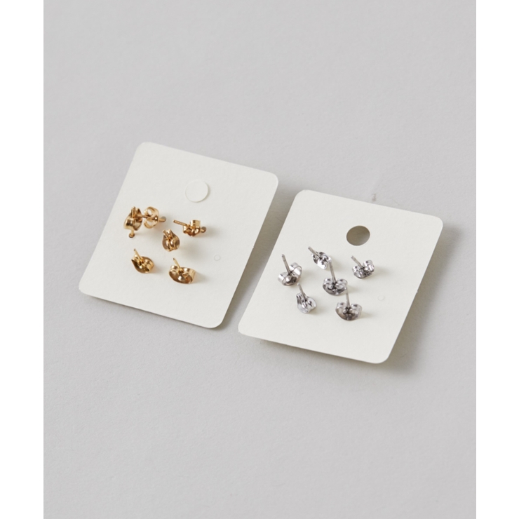【 金属アレルギー対応 】 3set pierce / ピアス3セット | ciite' | 詳細画像15 
