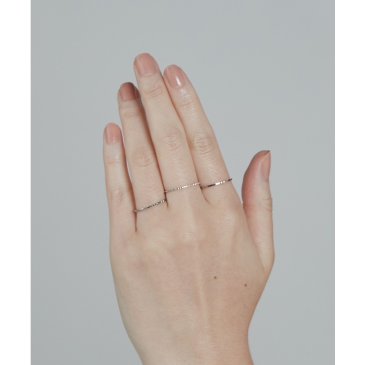 【 金属アレルギー対応 】3set ring / リング 3セット | ciite' | 詳細画像17 