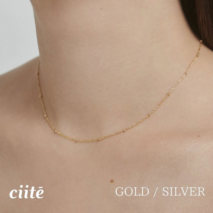 simple chain necklace / シンプルチェーンネックレス | ciite' | 詳細画像1 