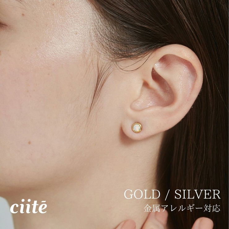 【 金属アレルギー対応 】 シンプルミニピアス サージカルステンレス | ciite' | 詳細画像1 