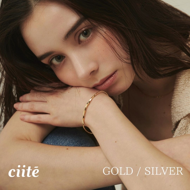 シンプルツイストブレスレット | ciite' | 詳細画像1 