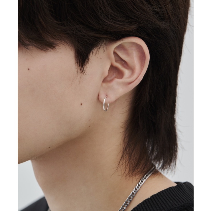 silver925 シンプルピアス (両耳用) | wyz | 詳細画像10 