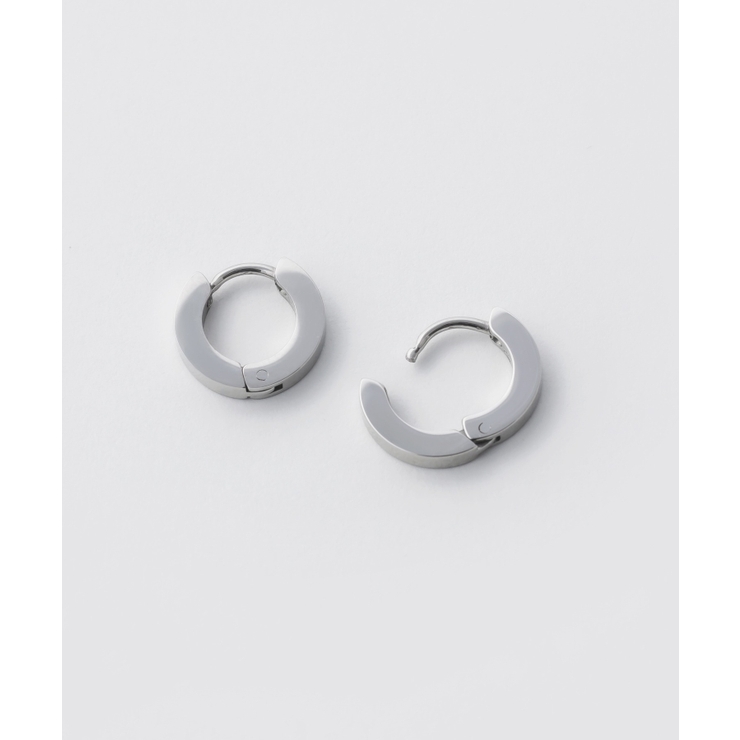 【 金属アレルギー対応 】シンプルフープピアス 直径10mm, 幅2mm | wyz | 詳細画像2 