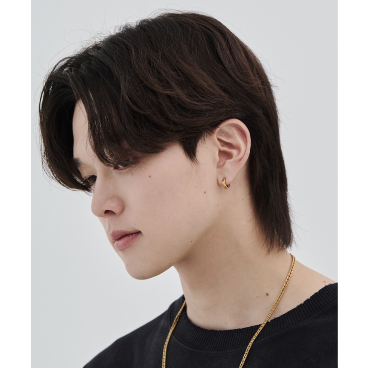 【 金属アレルギー対応 】ツイストデザイン フープピアス（両耳用）直径10mm | wyz | 詳細画像16 