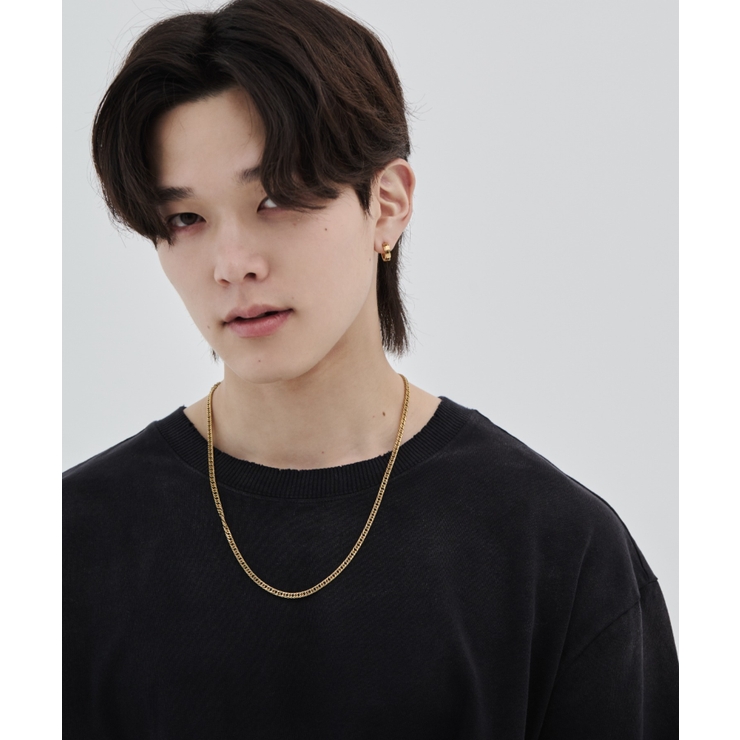 【 金属アレルギー対応 】ラインフープピアス 直径12mm, 幅4mm | wyz | 詳細画像5 