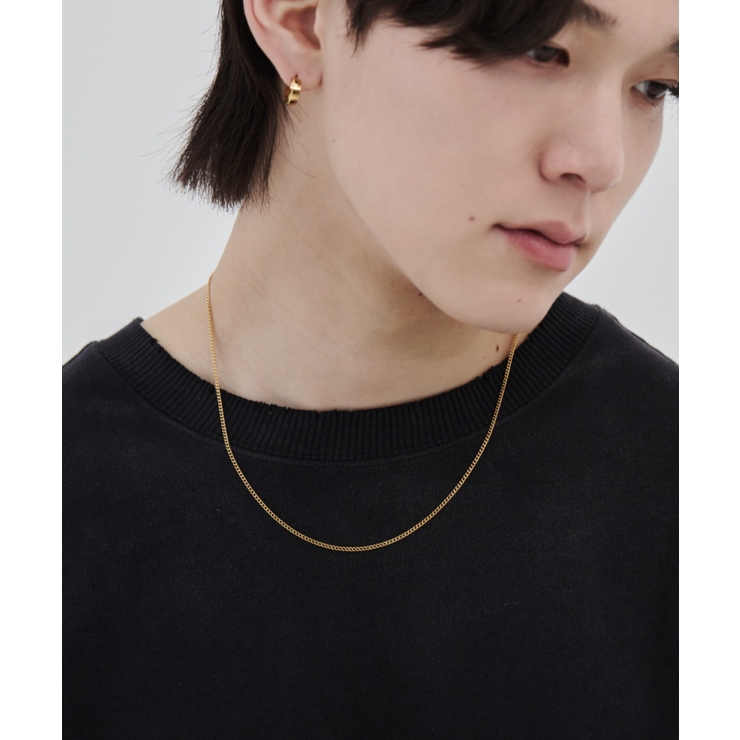 【 金属アレルギー対応 】 シンプルチェーンネックレス 幅：1mm | wyz | 詳細画像16 
