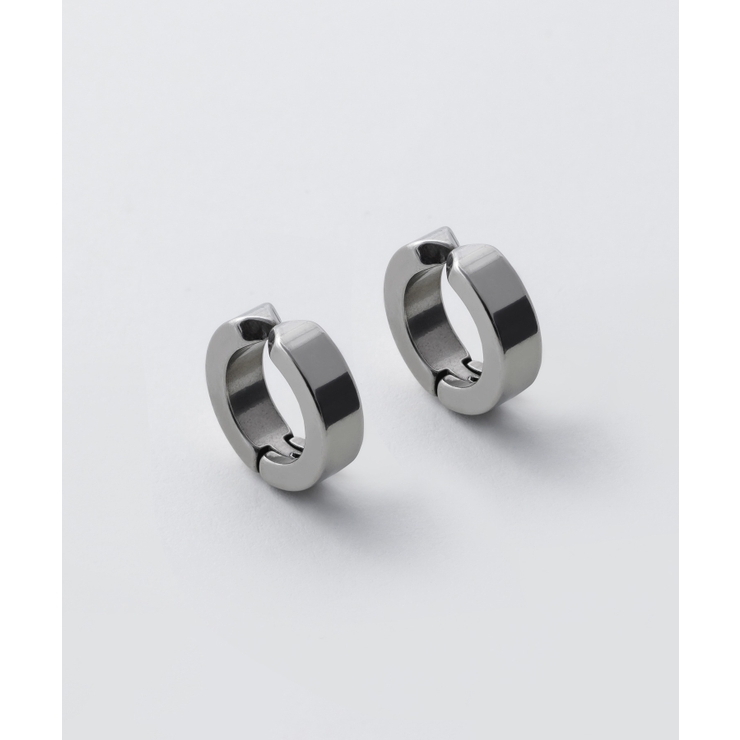 【 金属アレルギー対応 】シンプルフープイヤリング （両耳用）直径：13mm | wyz | 詳細画像2 