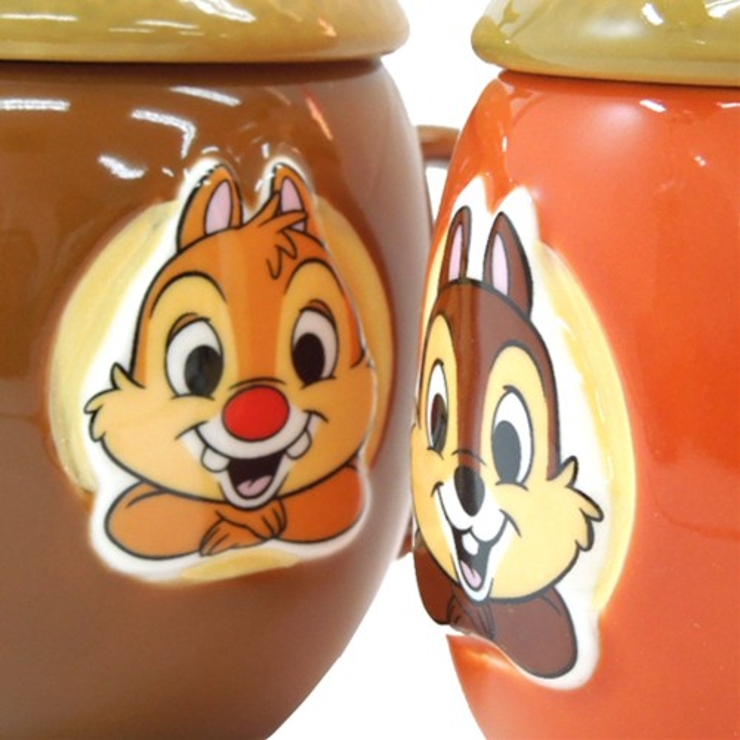 チップ＆デール どんぐりマグカップ 陶器製[品番：BREW0055784