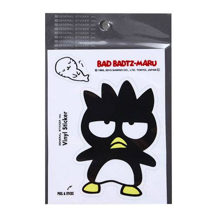 バッドばつ丸 ダイカットステッカー サンリオキャラクター[品番