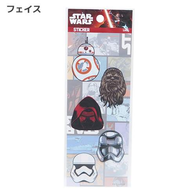 スターウォーズ エピソード7 ステッカー[品番：BREW0066744
