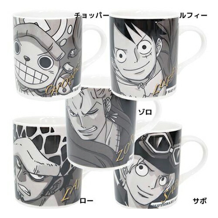 ワンピース マグカップ モノクロームマグ[品番:BREW0003078