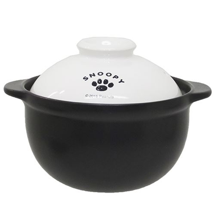 スヌーピー 土鍋 　19cm スヌーピー 土鍋 一人鍋[品番：BREW0003419]｜cinemacollection