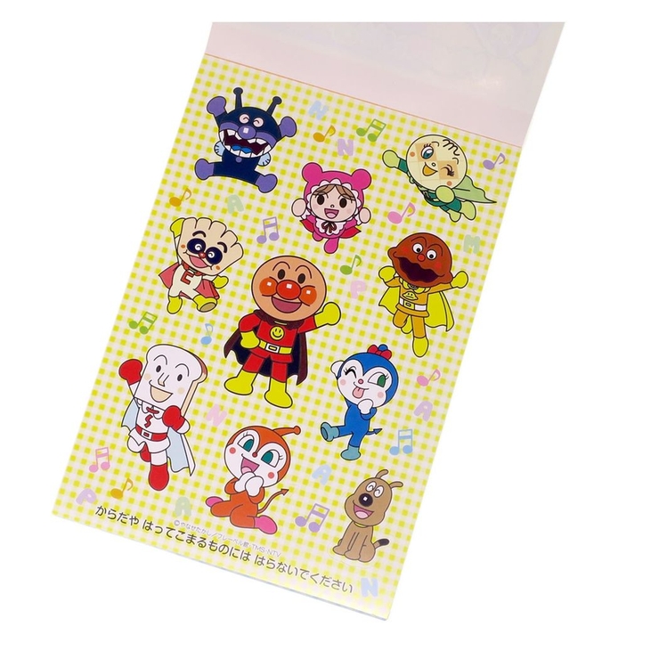 アンパンマン メモ帳 B7シール付きメモ | cinemacollection | 詳細画像2 
