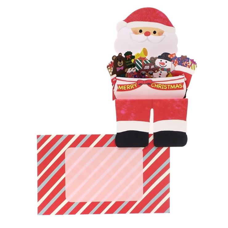 CHRISTMAS グリーティングカード 封筒付きポップアップクリスマスカード | cinemacollection | 詳細画像1 