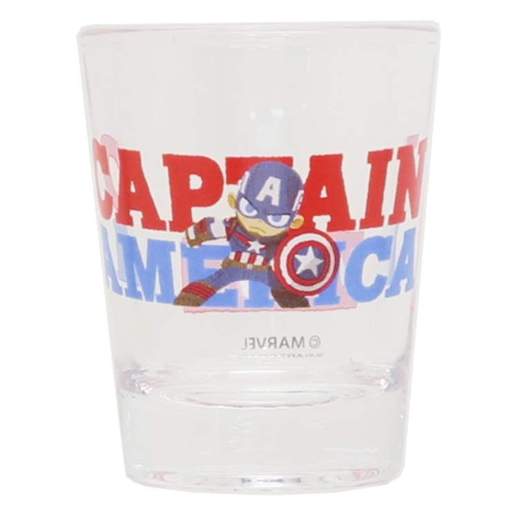 キャプテンアメリカ ショットグラス ミニグラス[品番：BREW0056076 ...