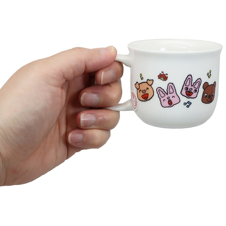 ノンタンこどもマグキッズ食器マグカップ金正陶器日本製食器絵本キャラクターグッズシネマコレクション
