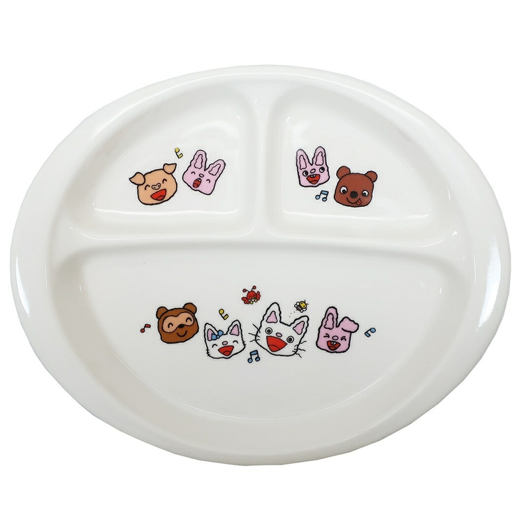 ノンタン こども ランチ皿 | cinemacollection | 詳細画像1 