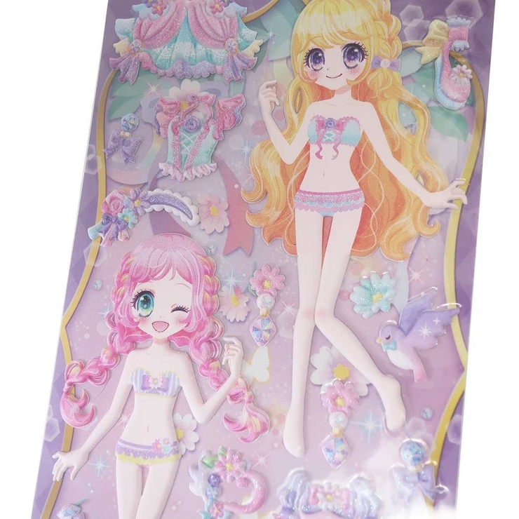 きせかえシール メタモルプリンセスガールシール フラワープリンセスガール [品番：BREW0051127]｜cinemacollection【KIDS】（シネマコレクション）のキッズファッション通販｜SHOPLIST（ショップリスト）