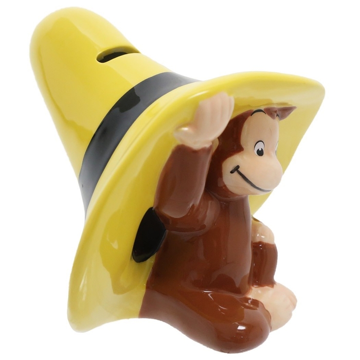 おさるのジョージ 貯金箱 セラミック[品番：BREW0056332