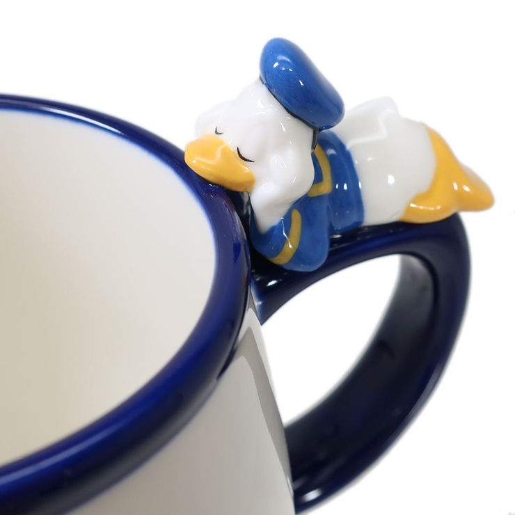 ドナルドダックマグカップすやすやマグディズニーサンアートギフト食器キャラクターグッズシネマコレクション