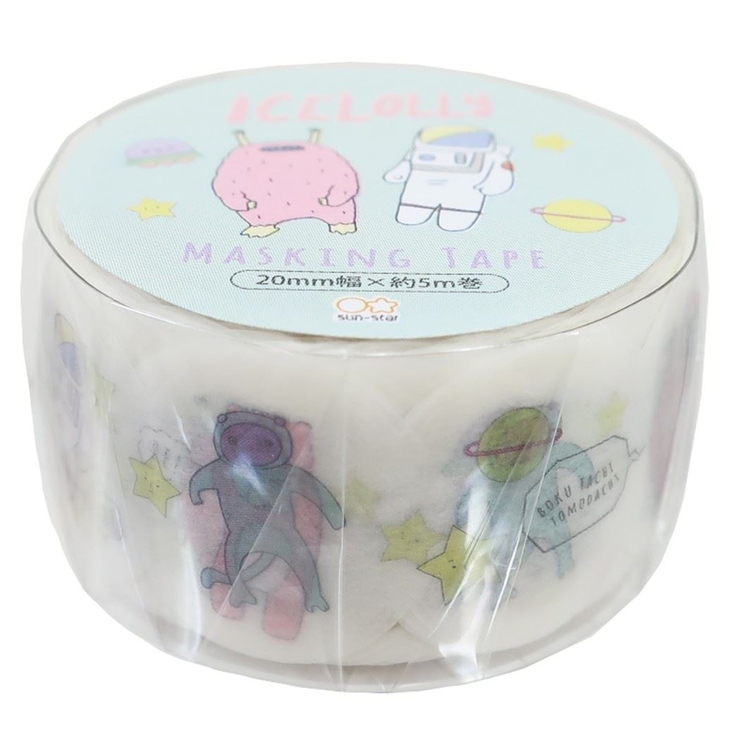 マスキングテープ アイスローリー 20mm | cinemacollection | 詳細画像1 