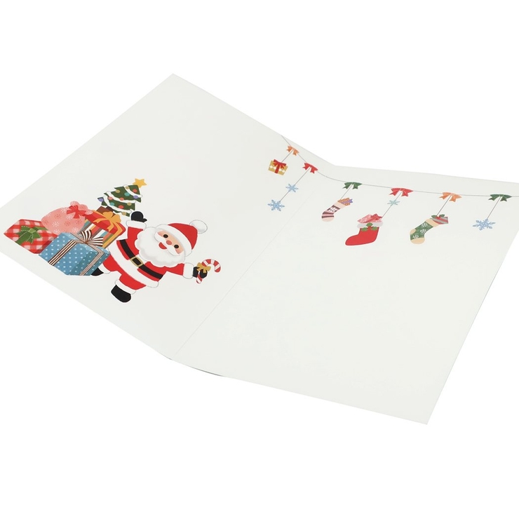 クリスマスカード　ハンドメイド♪ CH-07】手作りクリスマスカード | Twinkle Reindeer メッセージカード