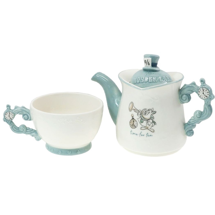 ふしぎの国のアリス 磁器製 ティーポット[品番:BREW0056475 ふしぎの国のアリス 磁器製 ティーポット[品番:BREW0056475