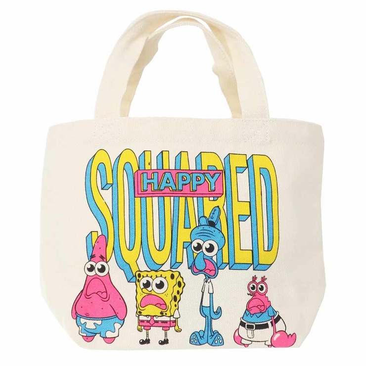 スポンジボブ ランチバッグ マチ付き[品番：BREW0066089