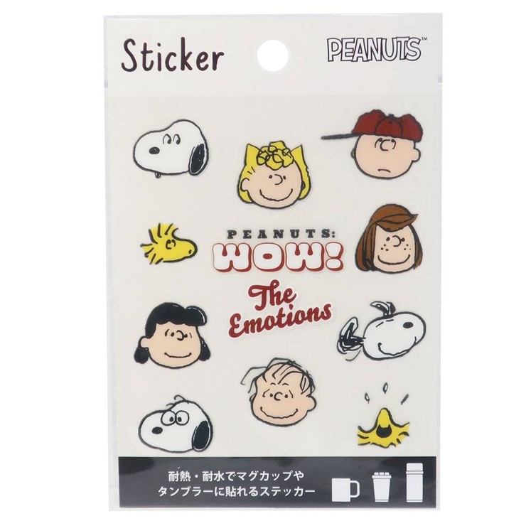 スヌーピー 耐熱耐水 ステッカー | cinemacollection | 詳細画像1 