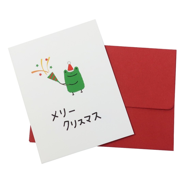 ハッピーアニマルミニクリスマスカード CHRISTMAS ミニ | cinemacollection | 詳細画像1