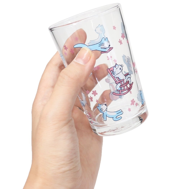 11ぴきのねこ ガラスタンブラー グラス[品番：BREW0012328