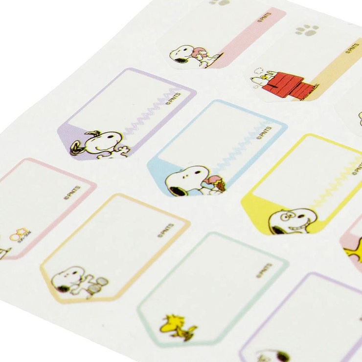 スヌーピー タグに貼れる なまえシール | cinemacollection【KIDS】 | 詳細画像3 