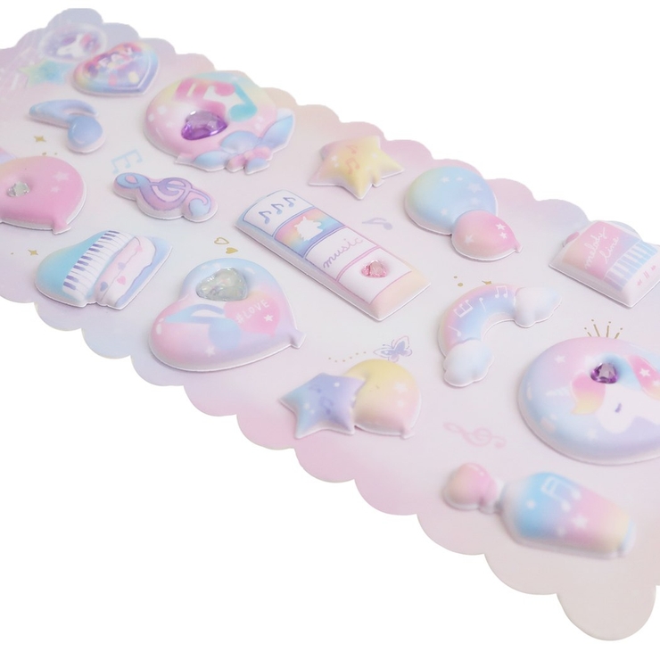 シール シート もちもちマシュマロシール [品番：BREW0006330]｜cinemacollection（シネマコレクション）のファッション通販｜SHOPLIST（ショップリスト）