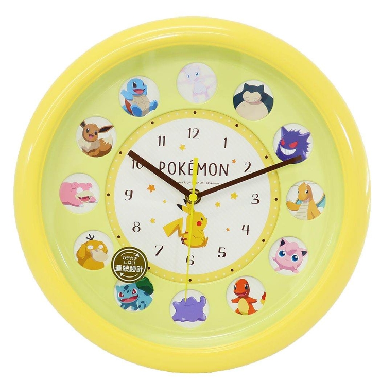 ポケモン 壁掛け 時計[品番：BREW0077483]｜cinemacollection