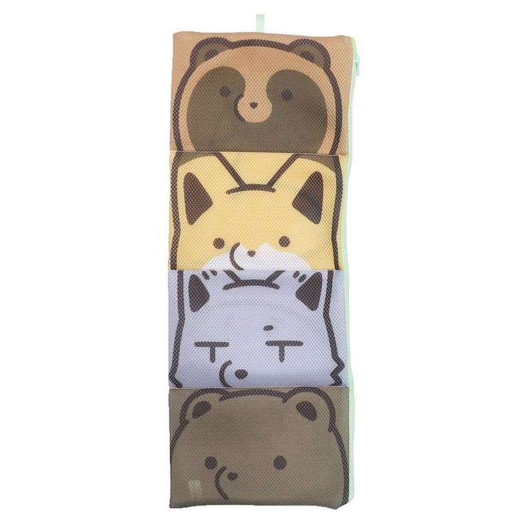 タヌキとキツネ 洗濯ネット 4ポケット | cinemacollection | 詳細画像1 