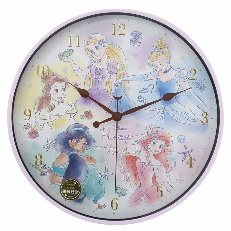ディズニー プリンセス 掛け時計 - 掛時計