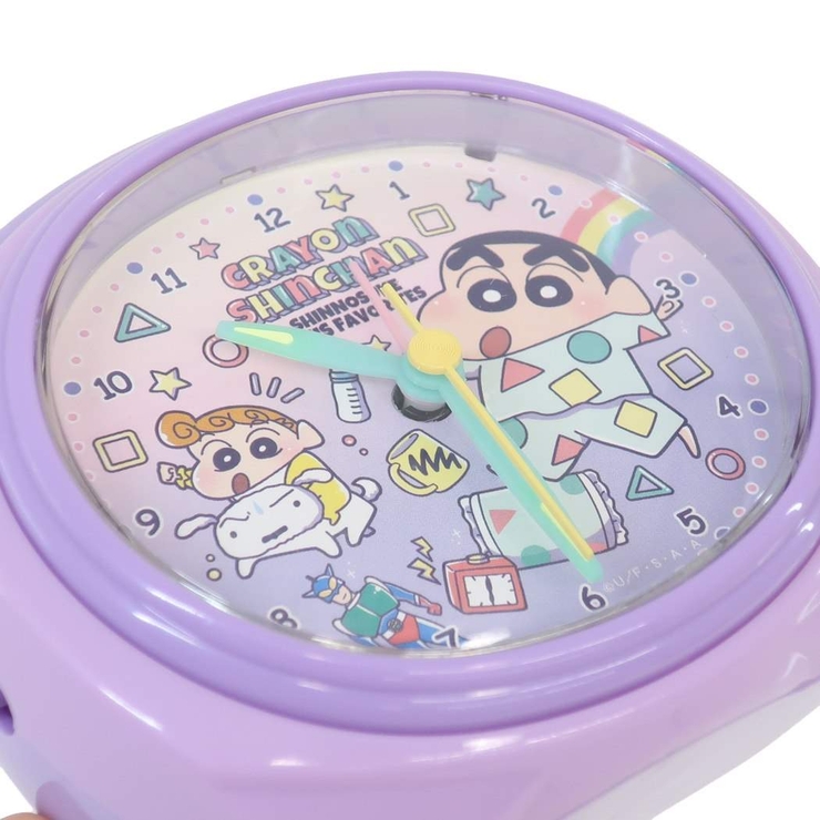 クレヨンしんちゃん 目覚まし時計 ベルアラームクロック[品番