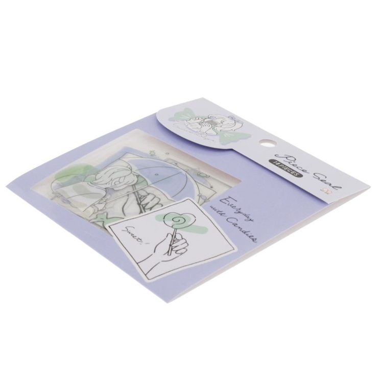 フレークシール クリア ピースシールセット | cinemacollection | 詳細画像4 