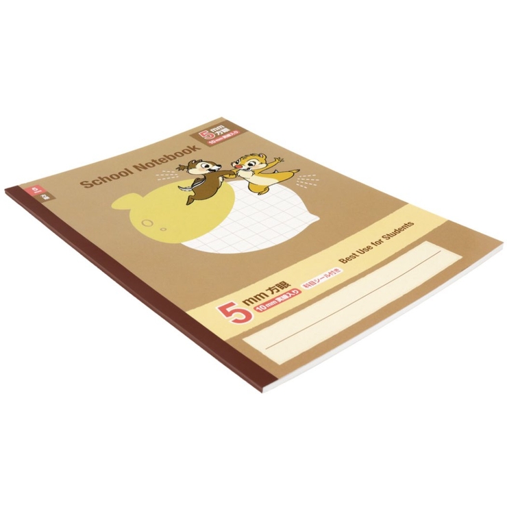 チップ＆デール 方眼ノート B5 | cinemacollection【KIDS】 | 詳細画像3 