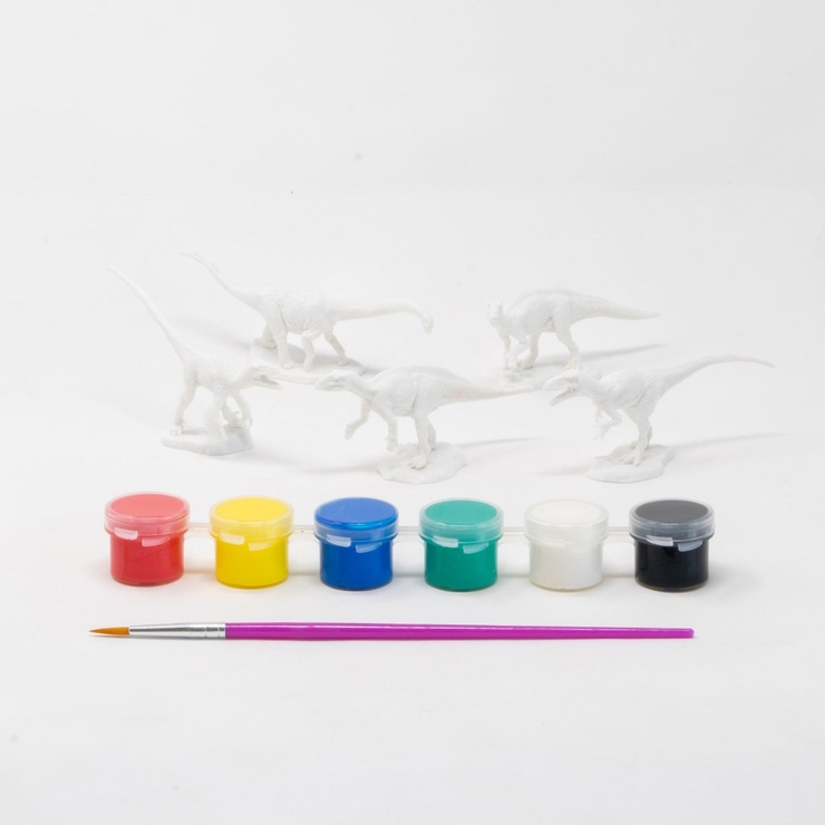 ミニダイナソーフィギュアペイントモデルボックス3恐竜フェバリットコレクション雑貨夏休み自由研究理科プレゼント男の子グッズシネマコレクション
